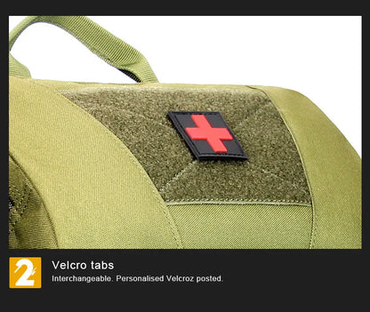 Tactical Outdoor Medical Backpack – Large Capacity Emergency & Camping Bag