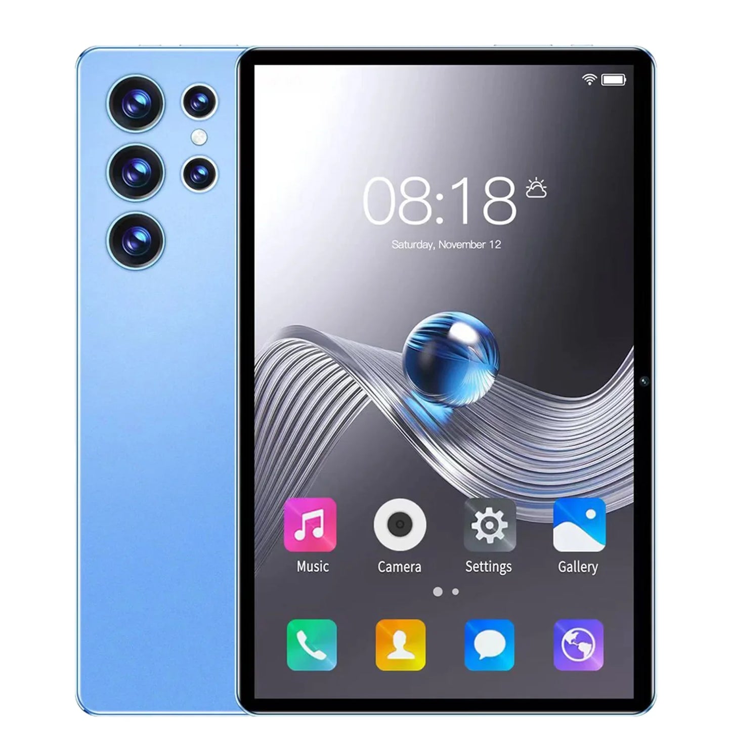 2025 10.1" Android Tablet – HD Display, Octa-Core, 4GB RAM, 64GB ROM, Dual SIM, WiFi, Google Play