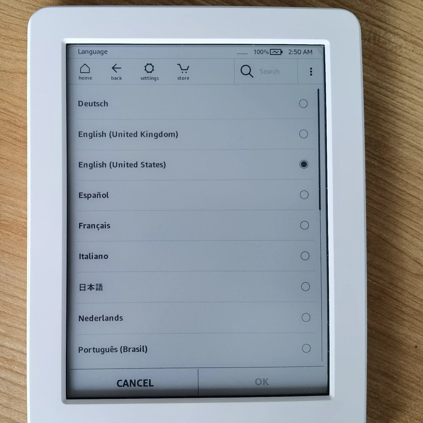 Original Kindle 6th & 8th Gen E-Book Reader, 6-Inch E-Ink Touchscreen, WiFi, No Light, Better Than Kobo E-Reader