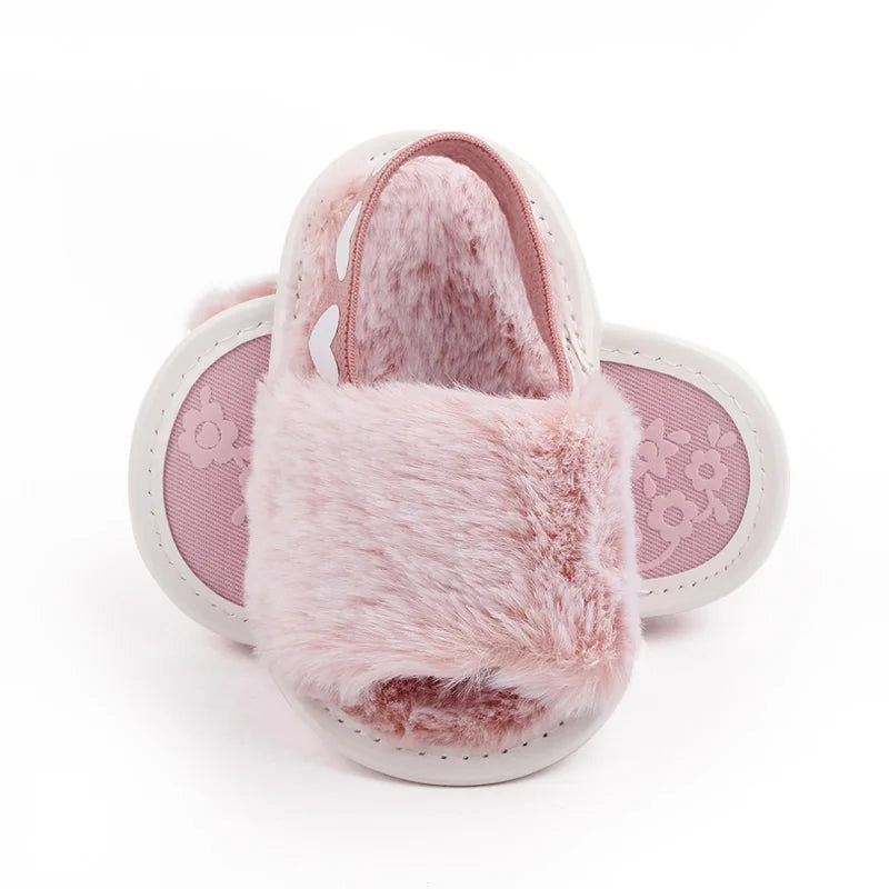 Baby Soft Winter Slippers – High-Quality Pre-Walking Shoes for Boys & Girls 0-18 Months, 2024 Fashion