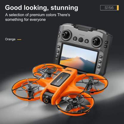 S156 GPS Foldable Drone – 8K Dual Camera, 5G WiFi, 360° Obstacle Avoidance, Brushless Motor FPV Quadcopter Toy