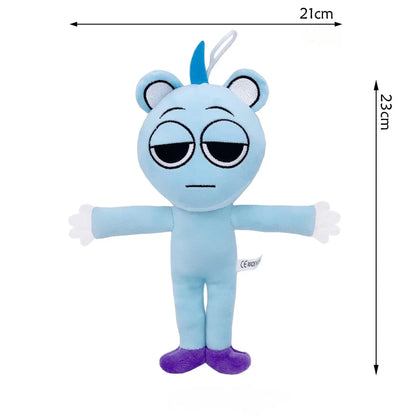 20cm Sprunki Plush Toys – Sprunki Game Pillow Doll, Soft Stuffed Toy for Kids’ Birthday & Christmas Gift