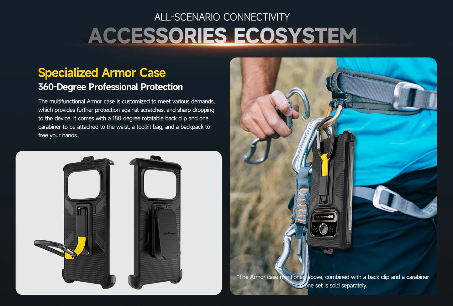Ulefone Armor 25T Pro 5G Rugged Phone - Thermal Imaging, Android 14, 33W Fast Charging, 50MP+64MP, NFC, Waterproof Smartphone