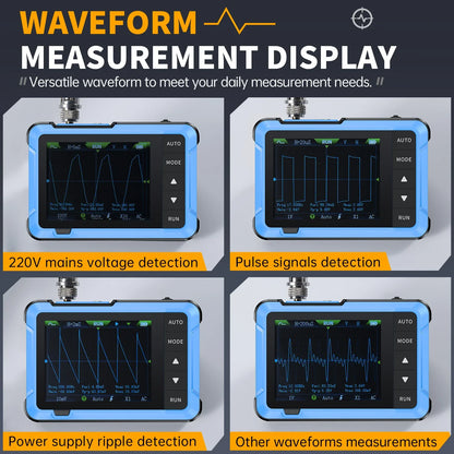 FNIRSI DSO510 DSO152 DSO153 Mini Handheld Digital Oscilloscope | 2-in-1, 48MS/s, 10MHz Bandwidth for Electronic Repair