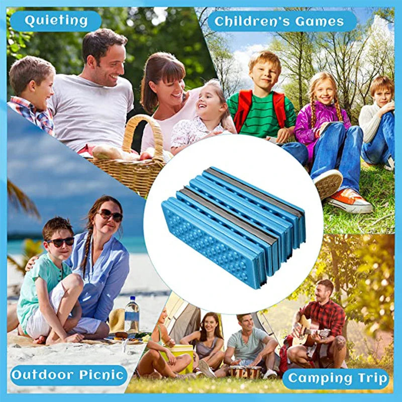Waterproof Camping Foam Seat Pad – Lightweight Outdoor Cushion for Hiking, Backpacking, Picnic, Trekking & Stadium Use