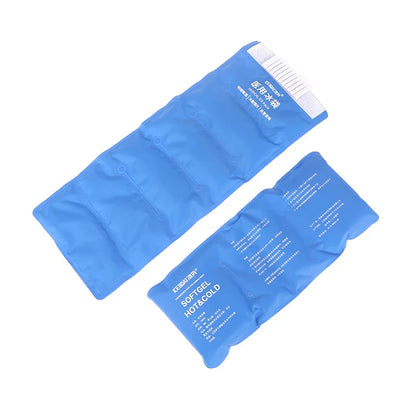 Ankle Ice Pack Brace Wrap — Reusable Hot & Cold Therapy Gel Support for Sprains & Pain Relief