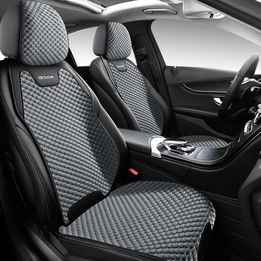 Ice Silk Car Seat Cushion - Breathable Ventilated Universal Front Seat Cover for All Seasons Comfort & Durability