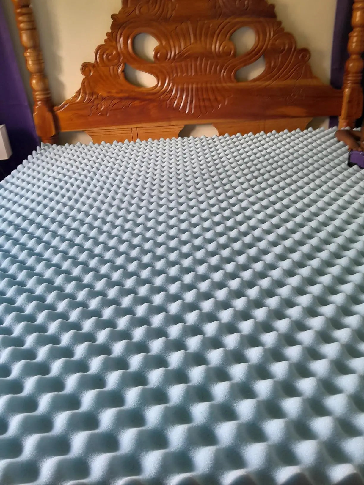 4" Memory Foam Mattress Topper - Outdoor & Indoor Use, Pressure-Relieving Yoga Pad, CertiPUR Certified