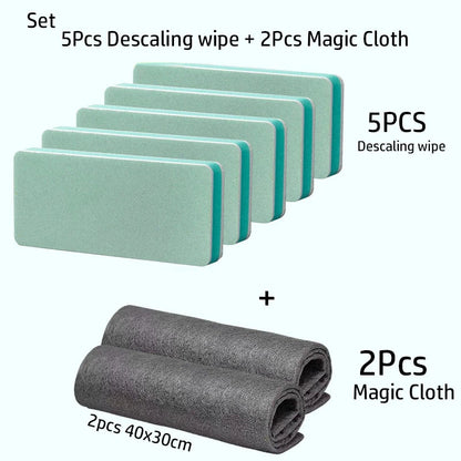 3/5Pcs Aquarium Cleaning Wipes - Fish Tank Glass Descaling Tool for Water Marks & Scale Removal