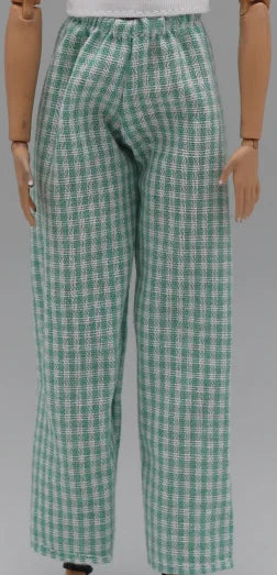 Barbie Doll Claus Outfit Set - 30cm 1/6 Scale T-Shirt & Elastic Pants Daily Wear Accessories