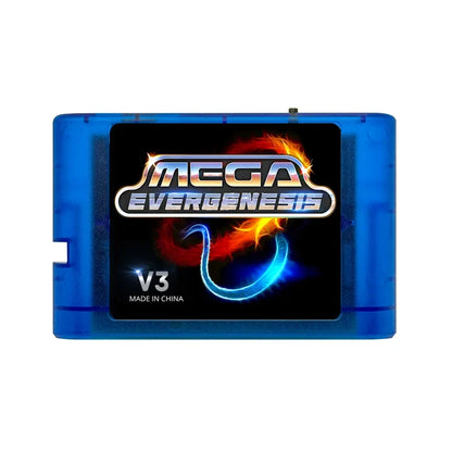 3000 in 1 Mega Genesis V3 Pro Game Card - 4GB TF Memory Card for SEGA Genesis Mega Drive Console