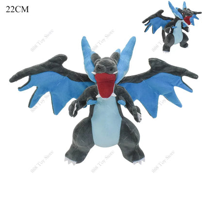 Hot Sale Pokémon Plush Toys – Mega Rayquaza, Gyarados, Dragonair, Mimikyu, Lucario, Horsea, Charizard Soft Stuffed Peluche for Kids Xmas Gift