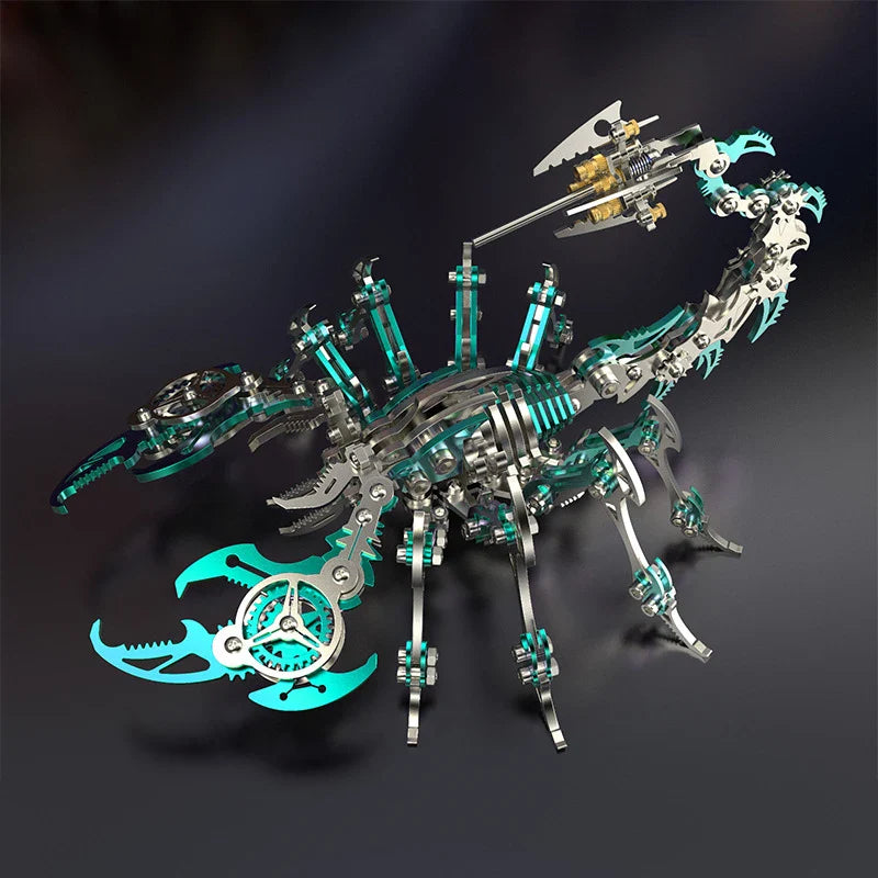3D Metal Mechanical Insect Puzzle – Anti-Stress Assembly Toy Kit for Kids and Adults