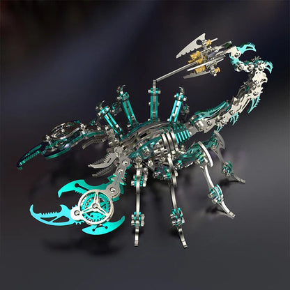 3D Metal Mechanical Insect Puzzle – Anti-Stress Assembly Toy Kit for Kids and Adults