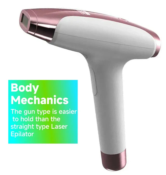 Body Bikini IPL Hair Removal Device — 999,999 Flashes Permanent Painless Laser Epilator for Women, Home Use