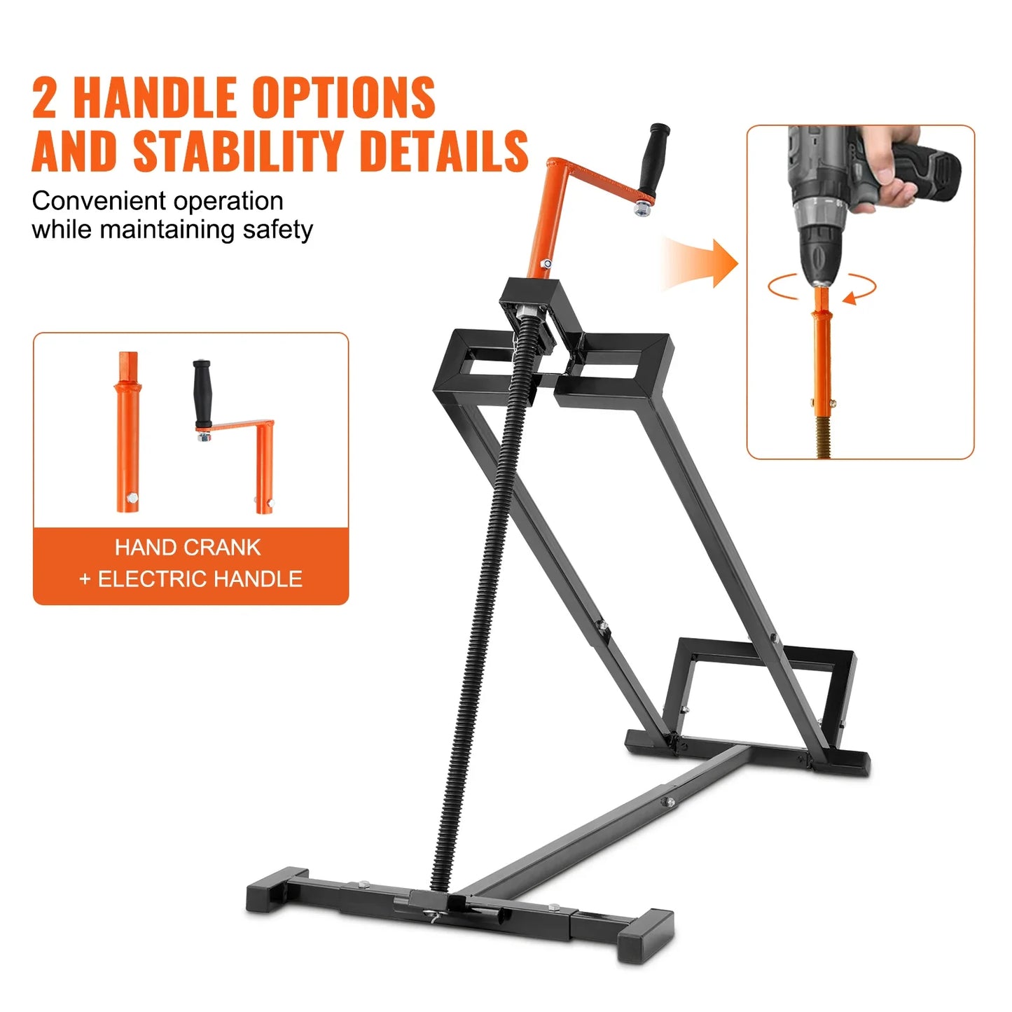 Lawn Mower Lift Jack - Adjustable 500/880 Lbs Hydraulic & Threaded Garden Tractor Lifter