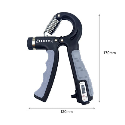 Electronic Hand Grip Strength Trainer — Dynamometer Finger Gripper Expander for Fitness & Hand Strength