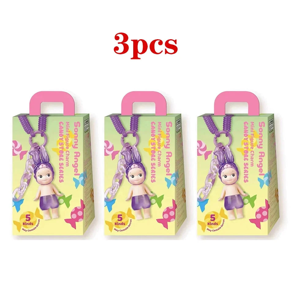 S Angel Little Angel Doll – Candy House Series Blind Box Keychain Pendant, Handmade Gift