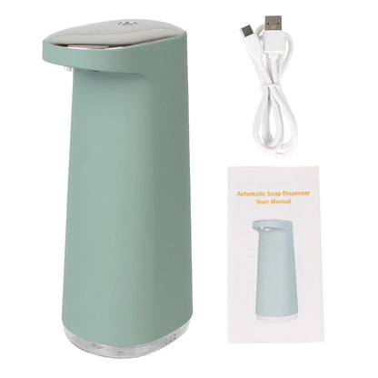 450ML Touchless Automatic Foaming Soap Dispenser — USB Rechargeable Hand-Free Bathroom & Kitchen Use