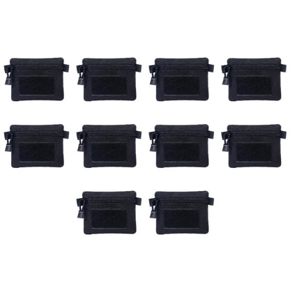 Outdoor Waterproof EDC Molle Wallet — Portable Travel Zipper Waist Pouch for Camping, Hiking & Hunting