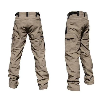 Wear Resistant Tactical Cargo Pants - Multi Pocket Outdoor Work Trousers for Men Spring Autumn Casual Jogger Style