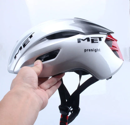 MET Manta Rresight Men's Cycling Helmet – MTB & Road Bike Helmet for Outdoor Sports, Speed Skating & Safe Riding