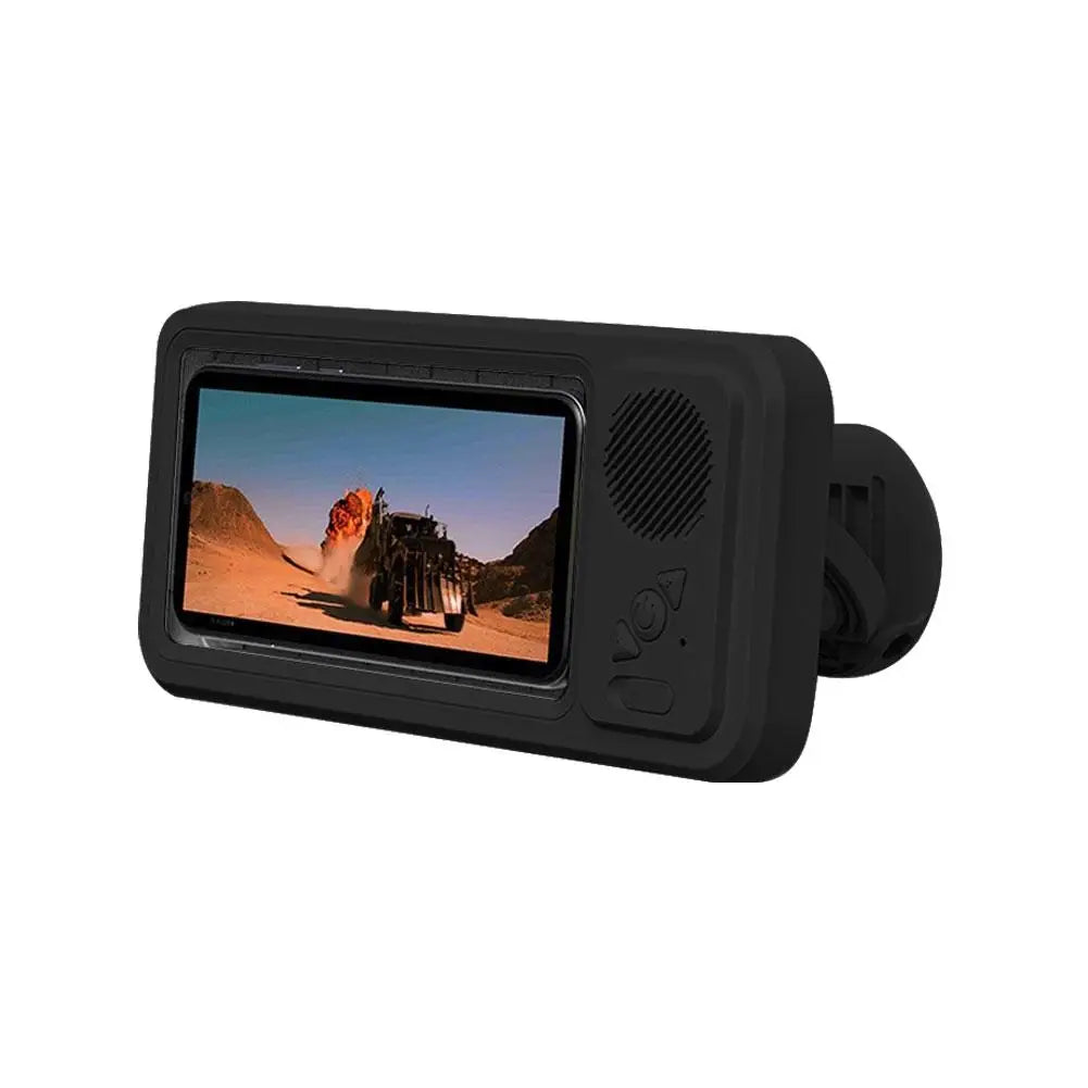 Z07 Waterproof Bluetooth Speaker Phone Holder – Wall Mounted Shower Bathroom Touchscreen Stand for Hands-Free Video & Music Streaming