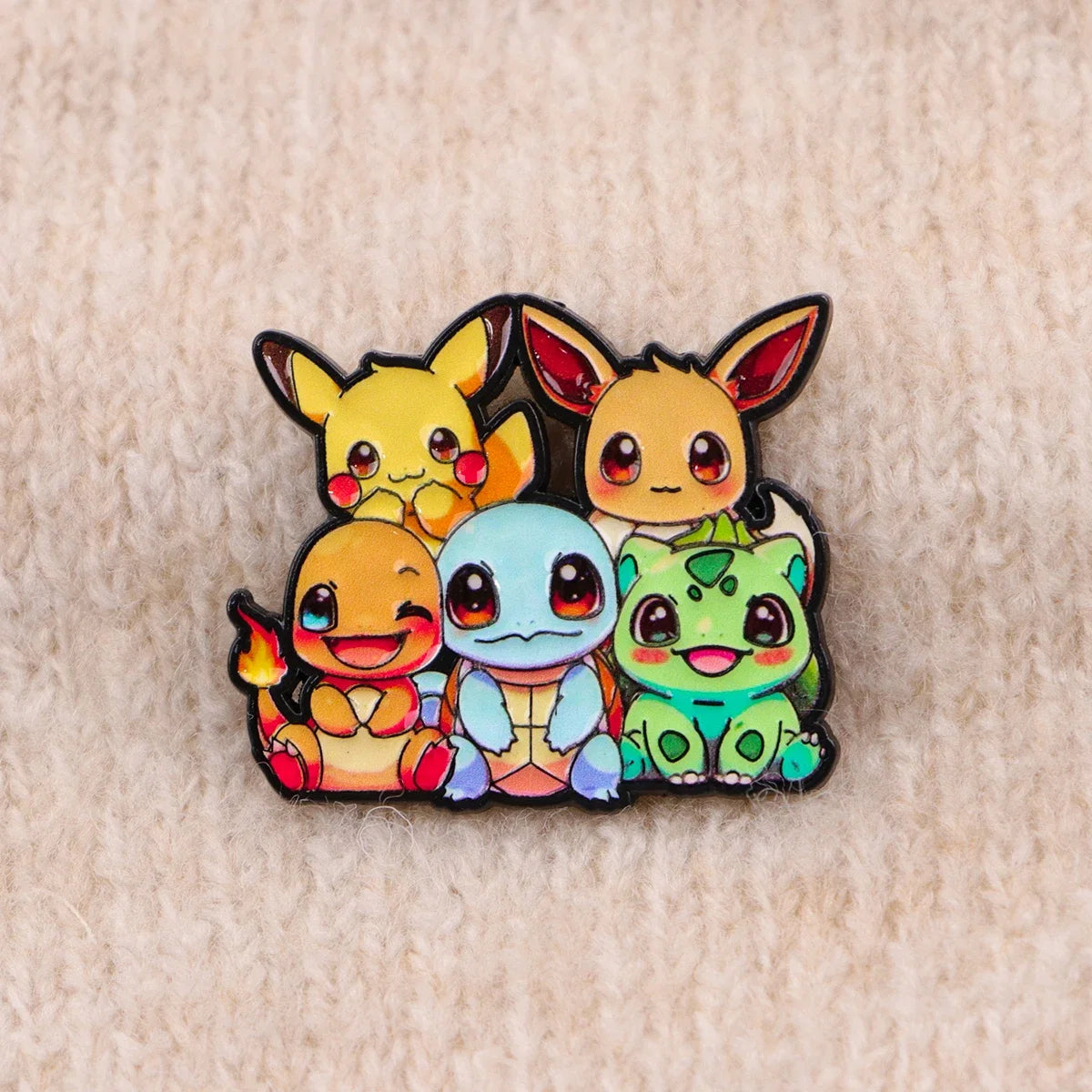 Cute Cartoon Animal Enamel Pins - Anime Figure Brooches for Backpacks, Clothing & Gifts