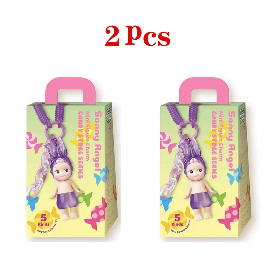 Sonny Angel Candy House Series Blind Box Doll — Cute Keychain Pendant, Handmade Trendy Gift for Girls’ Birthday