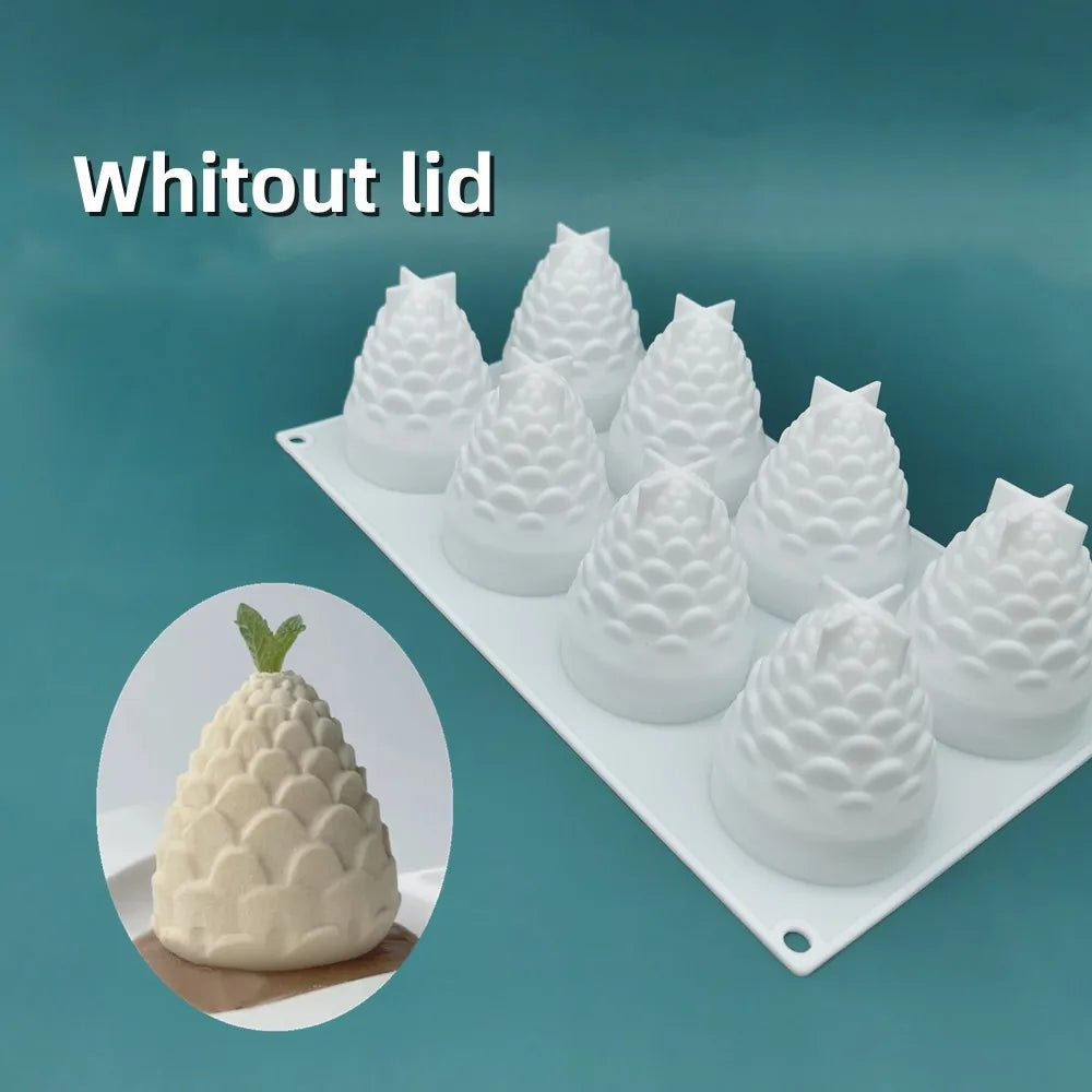 3D Lemon Shape Silicone Cake Mold — French Dessert Baking Tools for Brownies, Mousse & Pastry Decoration