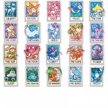 45/90PCS Pokémon Kawaii DIY Stickers - Cute Luggage, Graffiti & Toy Decals for Kids, Gifts & Decorations