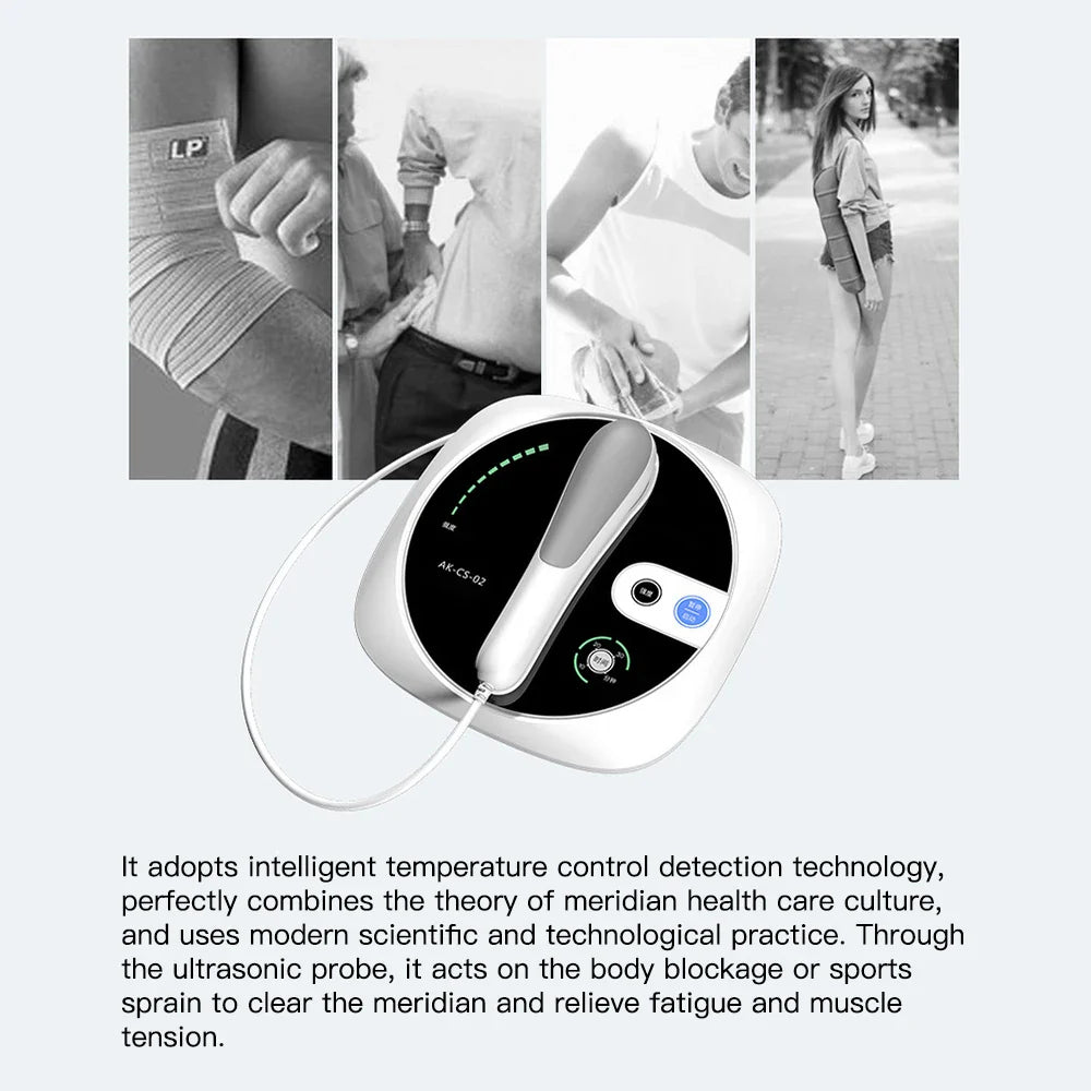 Ultrasound Physiotherapy Massage Device – 1MHz Intensity for Muscle & Joint Pain Relief, No-Drug Ultrasonic Machine