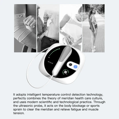 Ultrasound Physiotherapy Massage Device – 1MHz Ultrasonic Instrument for Muscle & Joint Pain Relief, Drug-Free Therapy