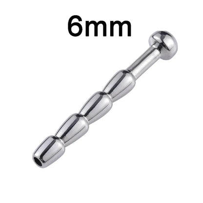 28-Piece Stainless Steel Urethral Sound Set – Hollow Urethra Dilator & Male Stimulation Chastity Toy