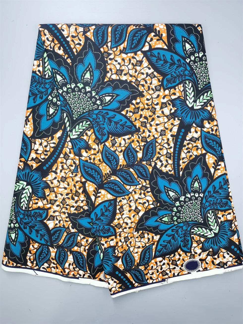 New Nigerian African Wax Fabric - 100% Cotton Real Wax Ankara Print High Quality Original Pagne Material