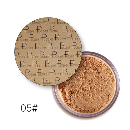 Matte Loose Setting Powder – Oil-Control Mineral Face Concealer, Bronzer & Contour for Dark Skin