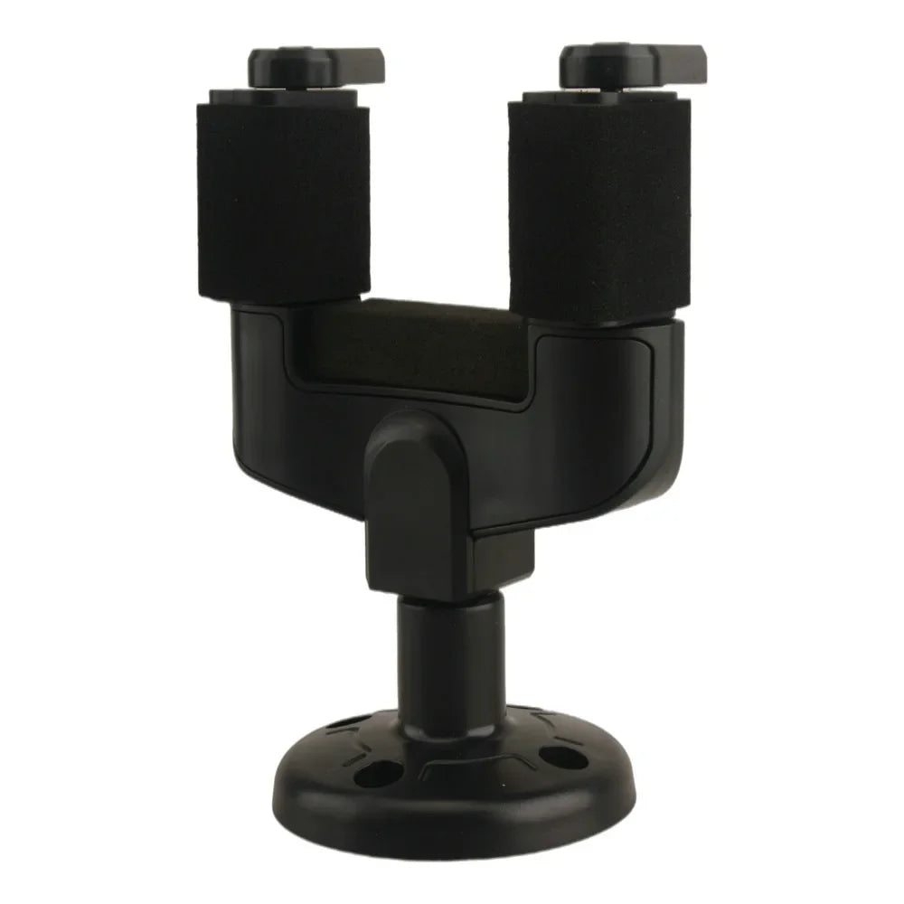Self-Lock Guitar Wall Hanger — Stand Hook for Electric, Acoustic, Bass, Mandolin & Ukulele