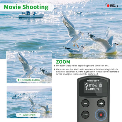 RMT-P1BT USB-C Wireless Camera Remote Shutter - Bluetooth Control for Sony A7 Series, ZV Series, FX30 & Alpha Cameras