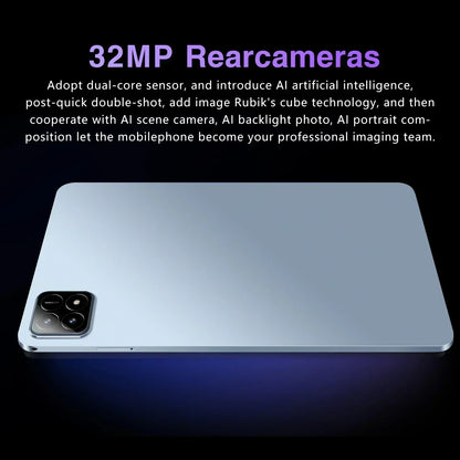 New7S Pro 2025 Tablet – Snapdragon 8 Gen 2, 4K Screen, 22GB RAM, 2TB Storage, Android 14, Dual-Mode 5G & Wi-Fi, 20000mAh Battery