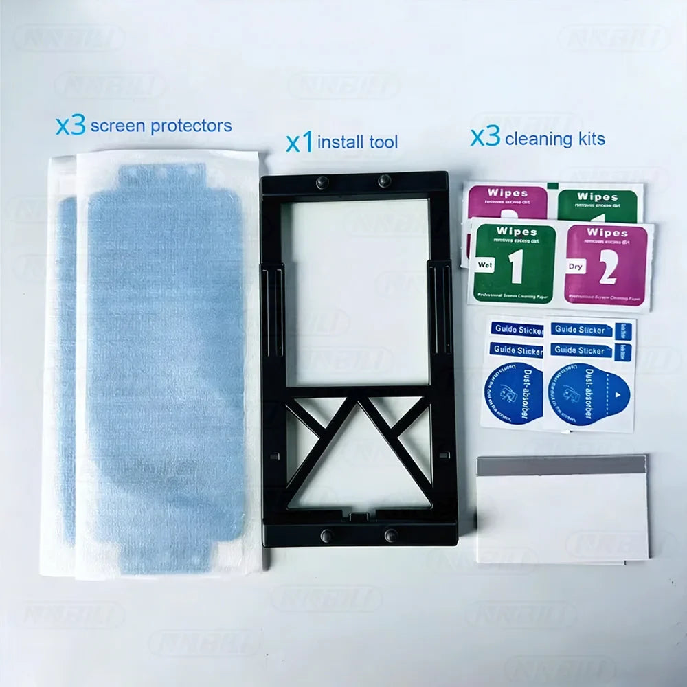 NNBILI 3PCS Ceramic Hydrogel Screen Protector - Samsung Galaxy S26/S25/S24/S23/S22/S21/S20/S10/S9 with Install Kit