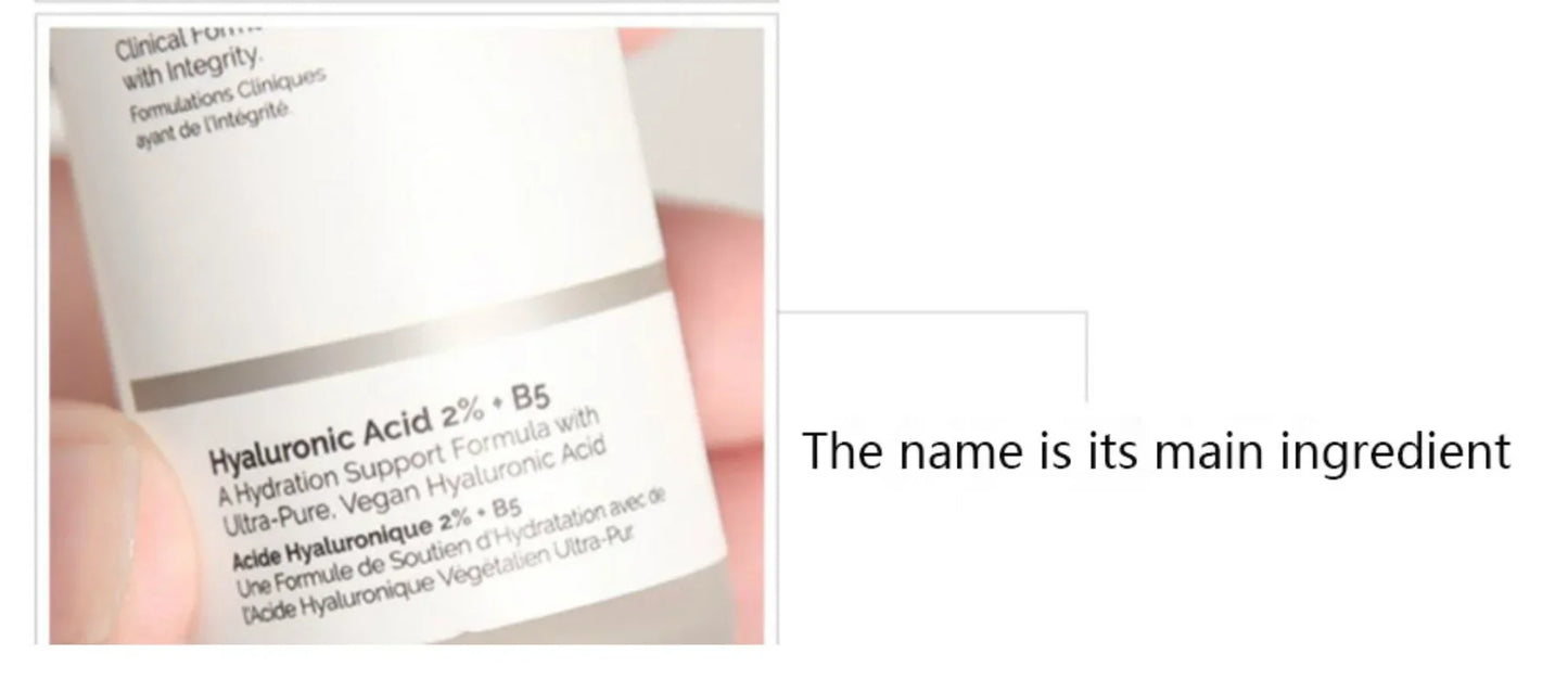 2% Hyaluronic Acid + B5 Serum – Hydrating & Nourishing Facial Essence for Smooth, Firm Skin