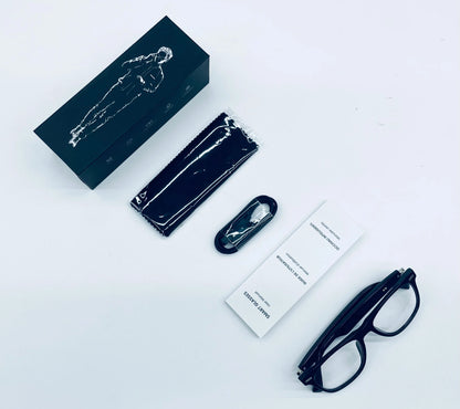 Smart Bluetooth Sunglasses for Men — Touch Control, Music & Calls, Remote Camera, Stereo Mic, AI Voice Assistant for Android & iOS