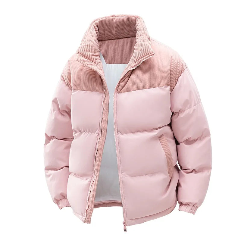 Men’s Windbreaker Winter Parka – Casual Streetwear Autumn Coat, Warm Windproof Outdoor Jacket