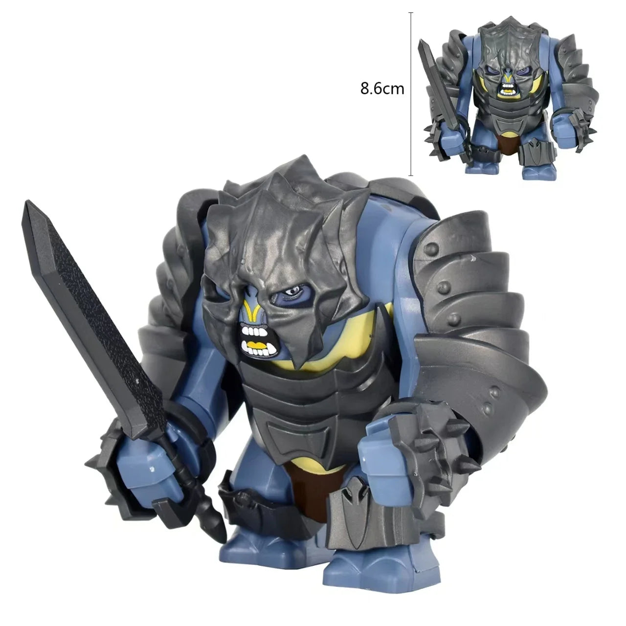 Blind Box Building Block Figures - Killer Croc Bane Troll Orc Action Figure Puzzle Toy Collection Gift