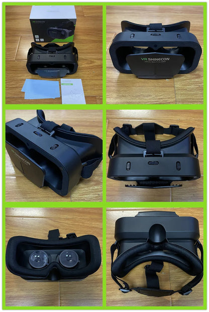 VR Glasses Virtual Reality Headset – 3D Lenses Smart Goggles for Smartphones, Mobile Game Accessory