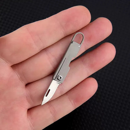 Alloy Coin Pocket Knife - Portable Keychain Cutter Tool for Opening Packages & Boxes (2026)