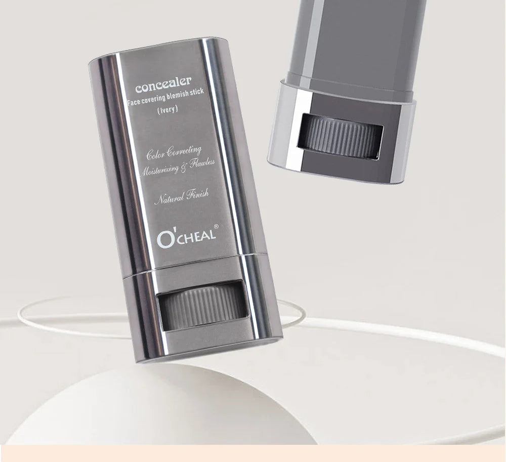 Ocheal Foundation and Contour Stick – Long-Wear Lightweight Concealer, Bronzer, and Brightening Makeup Pen