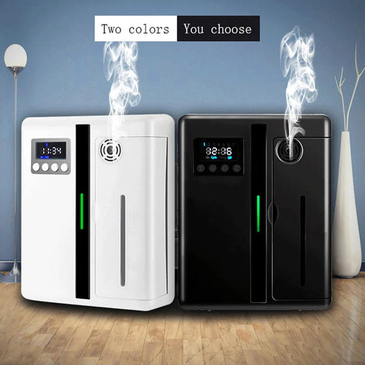 160ML Wall-Mounted Aroma Diffuser - Scent Machine with Fan for Hotel Lobby & Large Area Fragrance