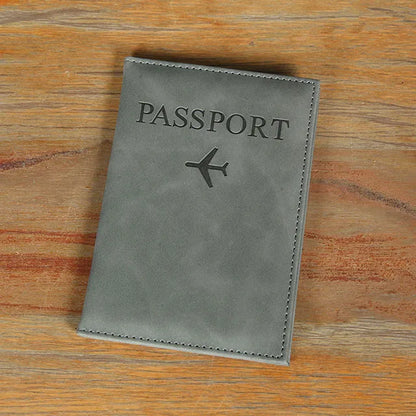 World Map Lover Passport Cover – Hot Stamping Travel Passport Holder Case for Men & Women, Fashion Wedding Gift Organizer