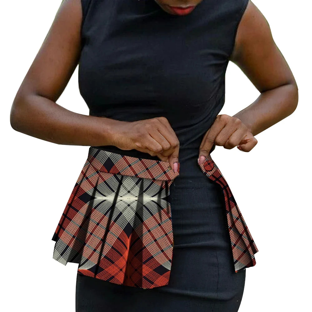 African Print Waist Corset Belt - Handmade Ankara Overlay Tie Belt for Women, Stylish Skirt & Dress Accessory